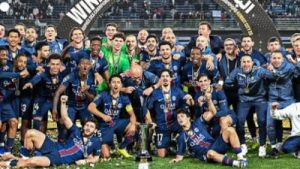 PSG câștigă al 14-lea titlu de campioană a Franței, al cincilea consecutiv