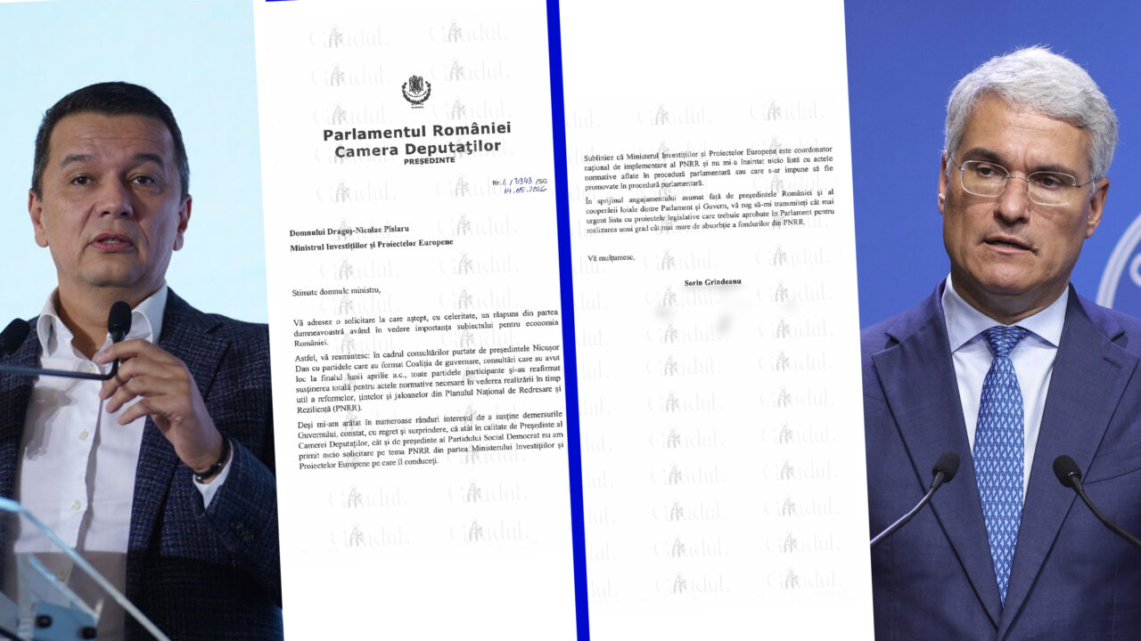Sorin Grindeanu solicită prin scrisoare lista proiectelor PNRR de la ministrul Pîslaru