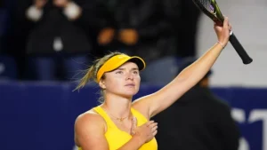 Elina Svitolina (locul 10 WTA) o elimină pe Rîbakina (locul 2) în sferturi la Roma