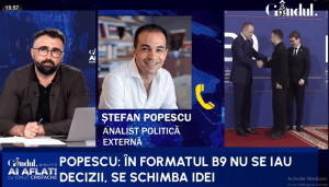 Ștefan Popescu: România pierde teren față de Polonia la summitul B9, SUA se distanțează de NATO
