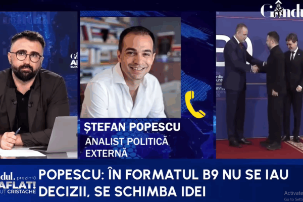 Ștefan Popescu: România pierde teren față de Polonia la summitul B9, SUA se distanțează de NATO