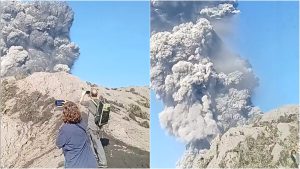 Tragedie pe Muntele Dukono: Influenceri și riscurile vulcani